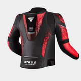 SHIMA STR 2.0 CHAQUETA DE MOTO BRIGHT ROJO