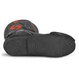 SHUA SUPER TECH BOTAS DE MOTO PIEL NEGRO ROJO