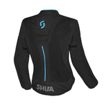 SHUA GRAVITY MESH 2.0 MEN JACKET NEGRO TURQUOISE