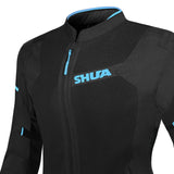 SHUA GRAVITY MESH 2.0 MEN JACKET NEGRO TURQUOISE