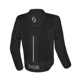 SHUA GRAVITY MESH 2.0 CHAQUETA DE MOTO DE HOMBRE NEGRO GRIS