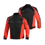 SHUA IMMORTAL CHAQUETA HOMBRE NEGRO NEON ROJO
