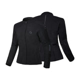 SHUA NOVA CHAQUETA DE MOTO NEGRO