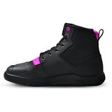 SHUA ODDIN URBANA BOTAS DE MOTO MUJER NEGRO FUCSIA
