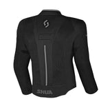 SHUA GRAVITY MESH 2.0 CHAQUETA DE MOTO HOMBRE NEGRO GRIS