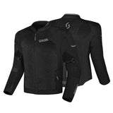 SHUA GRAVITY MESH 2.0 CHAQUETA DE MOTO HOMBRE NEGRO GRIS
