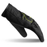 SHUA SEA BREEZE GUANTES DE MOTO DE HOMBRE NEGRO  AMARILLO FLOU
