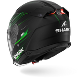 SHARK SKWAL i3 JET Light-Blur Casco Negro Mate Verde Blanco