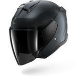 SHARK SKWAL JET Dark Shadow Casco Estera de acero azul mate