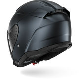 SHARK SKWAL JET Dark Shadow Casco Estera de acero azul mate