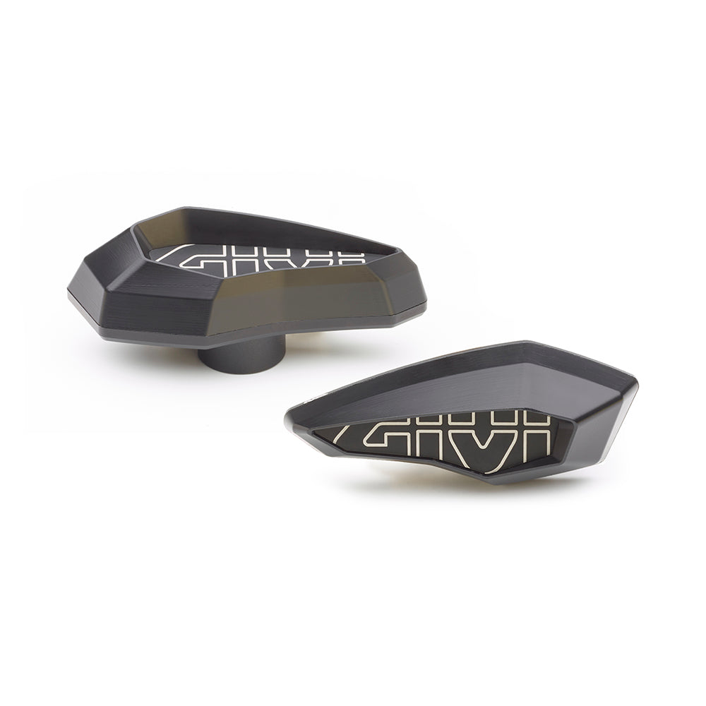 GIVI Slider Protector Motor KIT ESPECIFICO BASE Negro 2 pzs - Accesorios