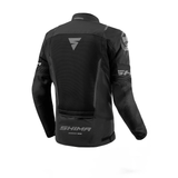 Jaqueta preta masculina Shima Solid 2.0 Vent