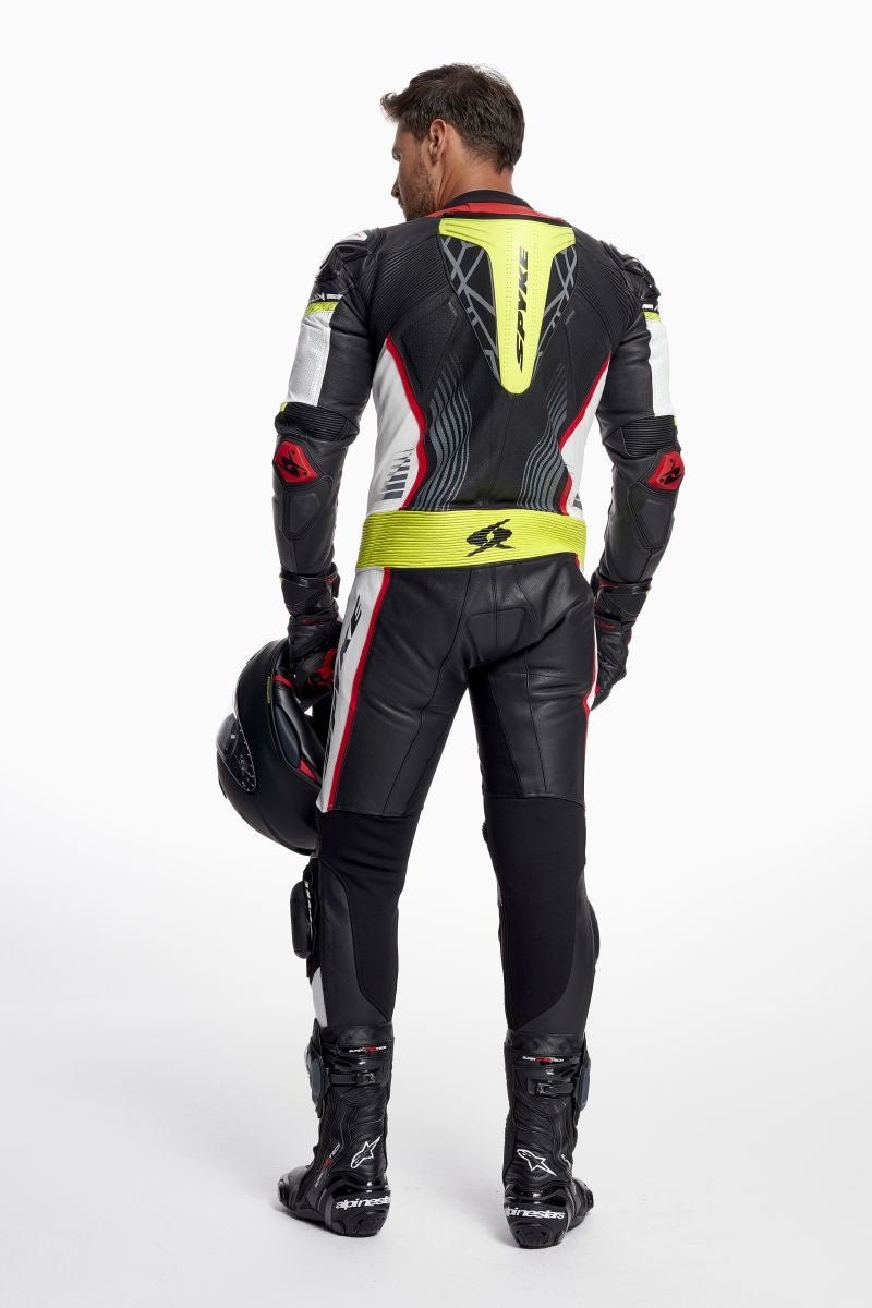 SPYKE - ARAGON RACE 1PC SUIT FLUOYELLOW/BLACK