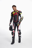 SPYKE - ARAGON RACE 1PC SUIT FLUOYELLOW/BLACK