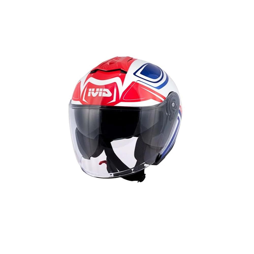 GIVI X.22 Planetd Moto Jet Urbano Turismo Blanco Azul Rojo