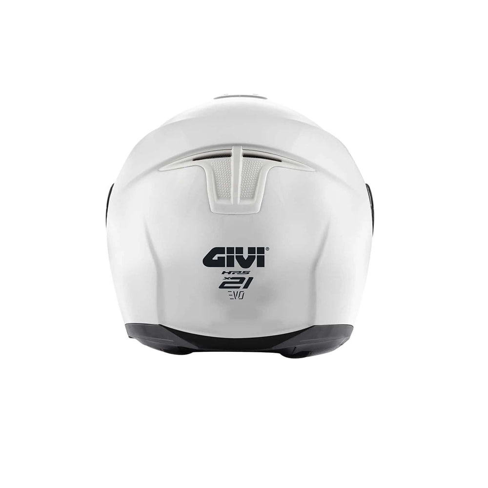 GIVI X21 Number Moto Modular Turismo Casco Blanco Sólido