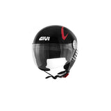 GIVI CASCO DJET 10.7 MINI-JD ICARUS NEGRO BLANCO ROJO