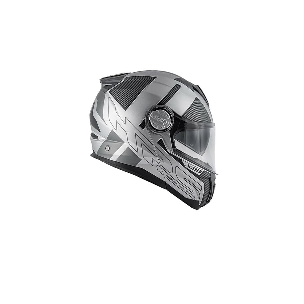 GIVI MOD X.23 SÍDNEY VÍBORA CASCO NEGRO MT PLATA