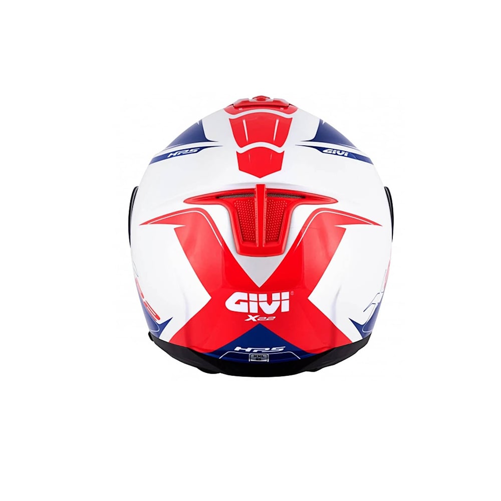 GIVI X.22 Planetd Moto Jet Urbano Turismo Blanco Azul Rojo