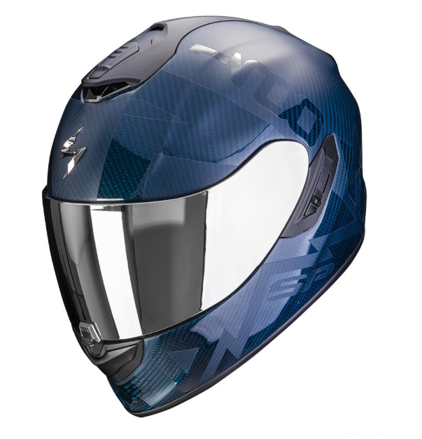 SCORPION - EXO 1400 EVO CARBON AIR CEREBRO Bleu