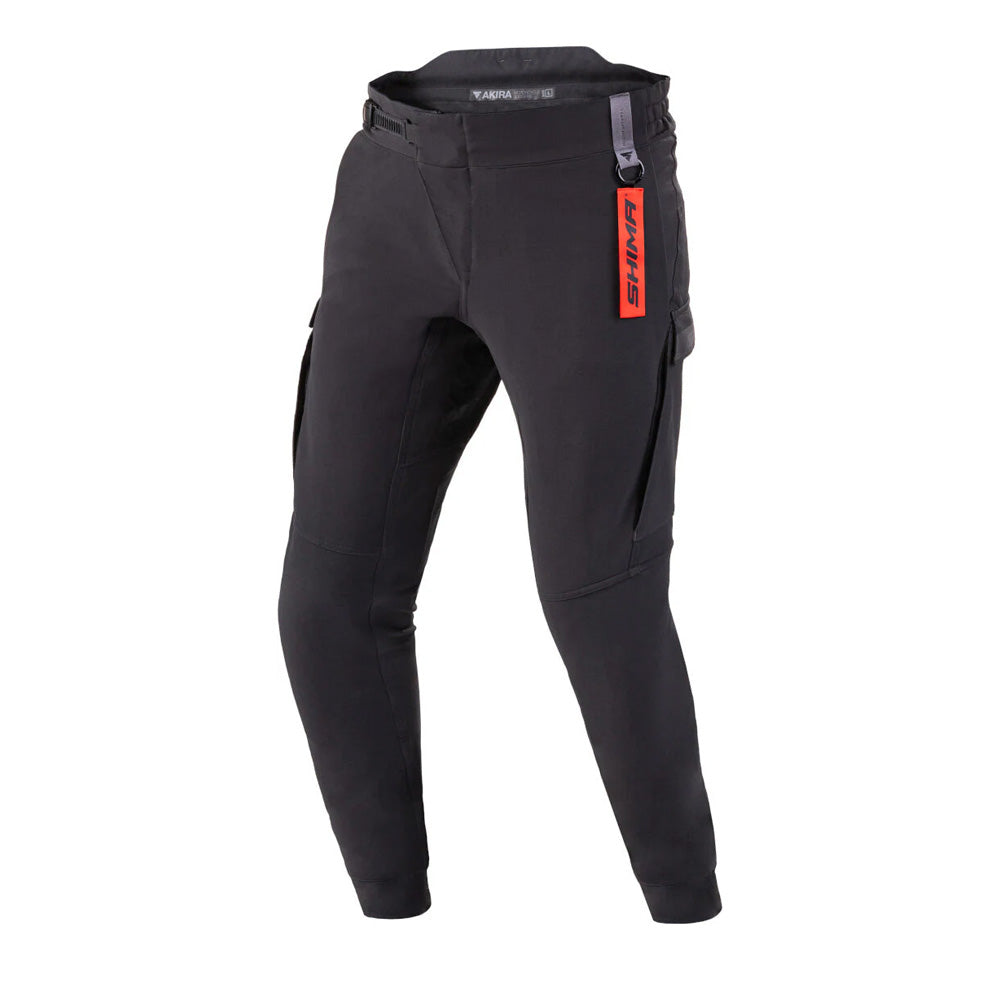 Shima Akira Pantalones de Moto Negro