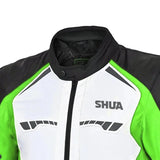 SHUA IMMORTAL CHAQUETA DE MOTO HIELO VERDE NEGRO