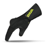 Luvas térmicas SHUA para descongelação, pretas e amarelas.