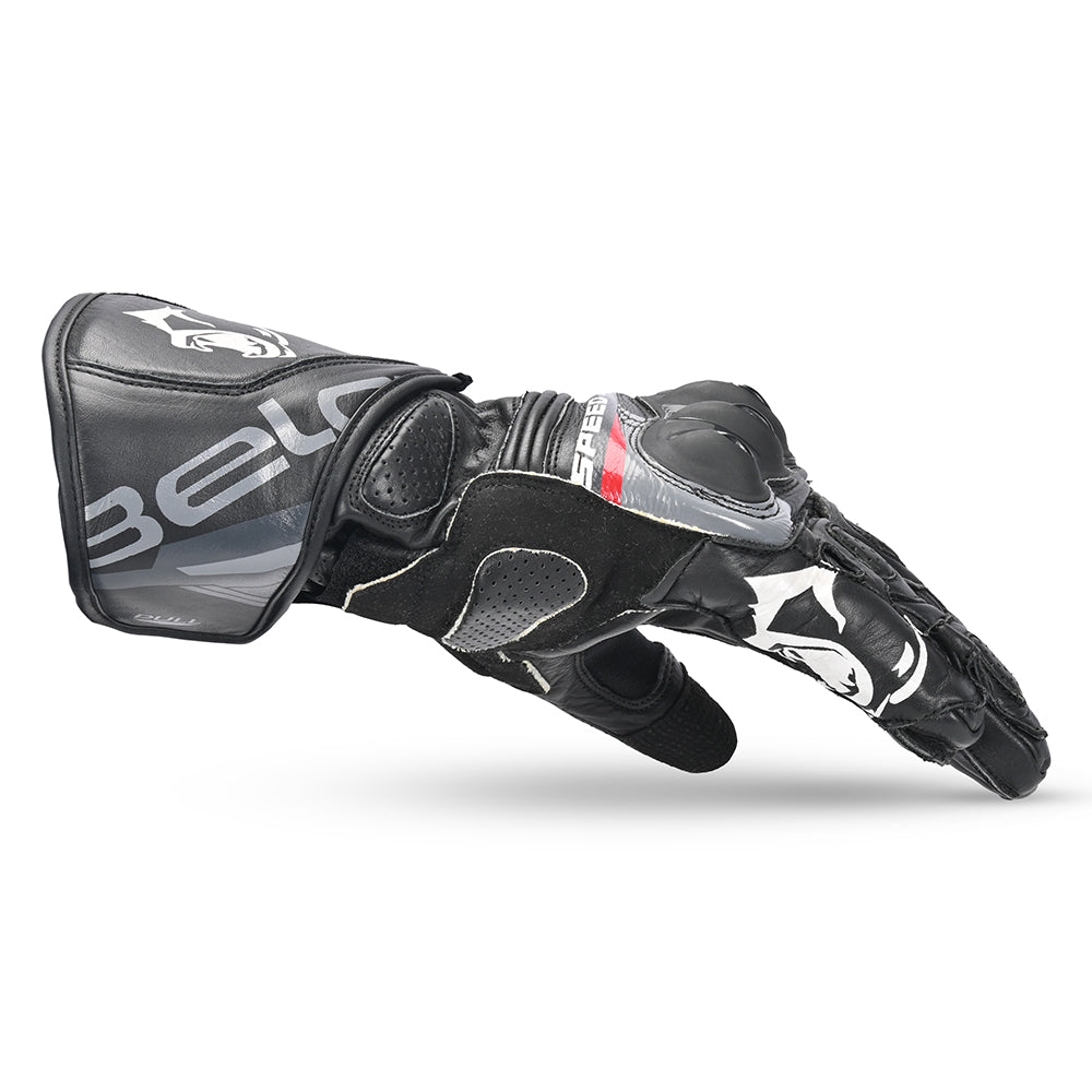 BELA - Guante Piel Lemox Gloves Negro Anthra