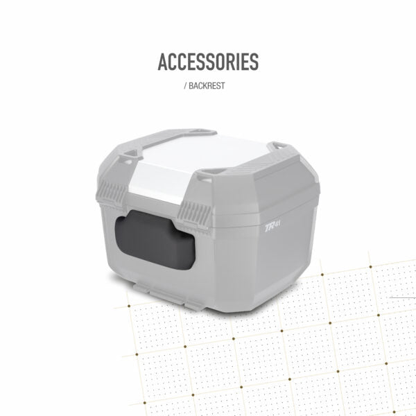 SHAD TR41 TOP CASE TERRA ALUMINIO