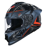 SMK- TITAN CARBON NERO DECORADO BRILLO ROJO (GL263)
