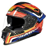SMK TITAN CARBON-S01 GL-235 GLOSSY BLACK FULL FACE MOTORCYCLE HELMET
