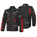 BELA - TRANSFORMER 3IN1 HOMBRE MOTO TEXTILE CHAQUETA NEGRO ROJO