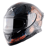 AXOR APEX TRANCE CASCO INTEGRAL DE MOTOCICLETA BLACK GOLD