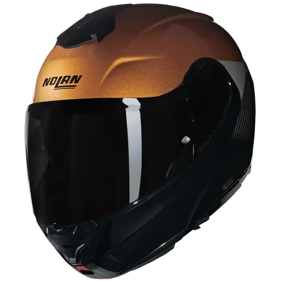 NOLAN X-1005 ULTRA CARBON VERNICIATURA SPECIALE 343 modular Casco Ocra - CASCO