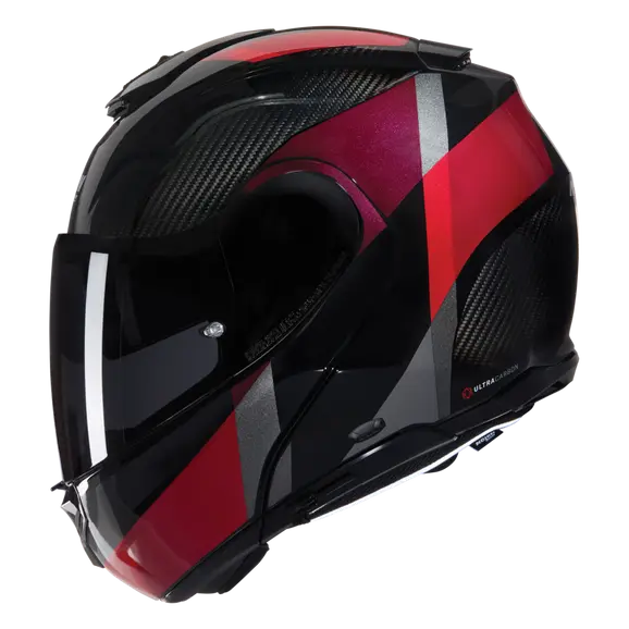 NOLAN X-1005 Ultra Carbon Helm - Klapphelm Carbon, ECE 22-06, Made In Italy