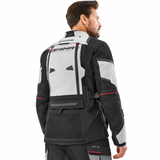 SHIMA TRACKER ADVENTURE MOTORCYCLE JACKET MEN LIGHT GREY