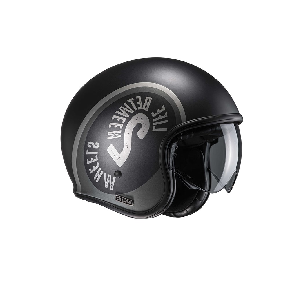 HJC V30 Harvey MC5SF Casco de motocicleta abierto estilo retro clásico