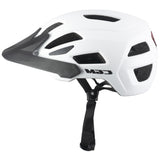CGM 890A Sentiero Mono Urbano Ciclista Casco Bianco opaco