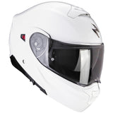 SCORPION EXO 930 EVO SOLID INTEGRAL ABATIBLE MOTOCICLETA CASCO BLANCO - CASCO