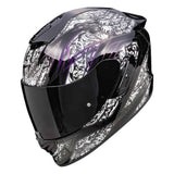 SCORPION EXO-1400 EVO II AIR FANTASY INTEGRAL CASCO Negro-Blanco