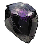 SCORPION EXO-1400 EVO II AIR  FANTASY INTEGRAL CASCO Negro-Camaleon