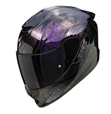 SCORPION EXO-1400 EVO II AIR  FANTASY INTEGRAL CASCO Negro-Camaleon