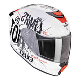 SCORPION  - EXO-JNR BOUM INTEGRAL CASCO Blanco-Negro