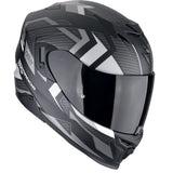 SCORPION EXO-520 EVO AIR SENSUS Integral Casco Negro Plata 