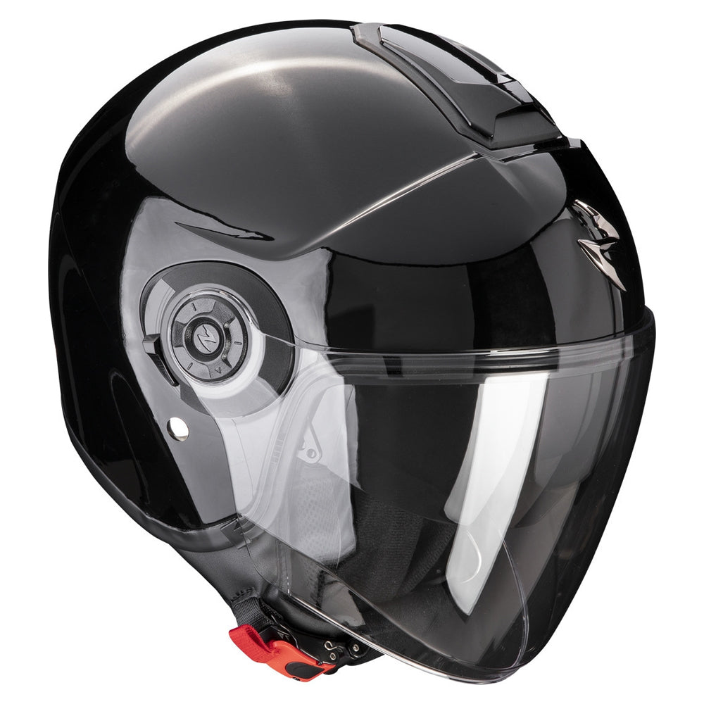 SCORPION EXO-CITY II SOLID Abierto Urbano Jet Casco Negro - CASCO