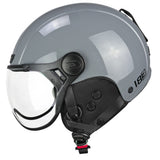 CGM 801A JET EBI MONO Abierto Casco Grigio - CASCO
