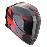 SCORPION EXO R1 EVO CARBON AIR RALLY Integral Casco Negro Rojo
