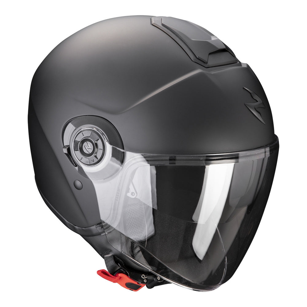 SCORPION EXO-CITY II SOLID Abierto Urbano Jet Casco Negro Mate - CASCO