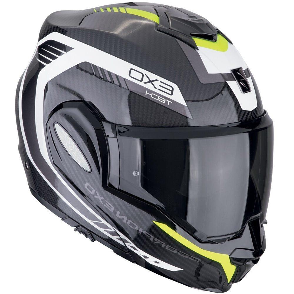 SCORPION EXO Tech Evo Carbon Cosy Turismo Casco Modular - CASCO