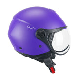 CGM 167A FLO MONO Scooter Jet Casco Morado Mate Forma